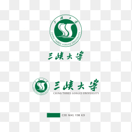 高清三峡大学logo