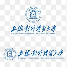 高清上海对外经贸大学logo