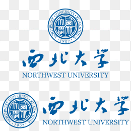 高清西北大学logo