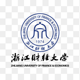 高清浙江财经大学logo