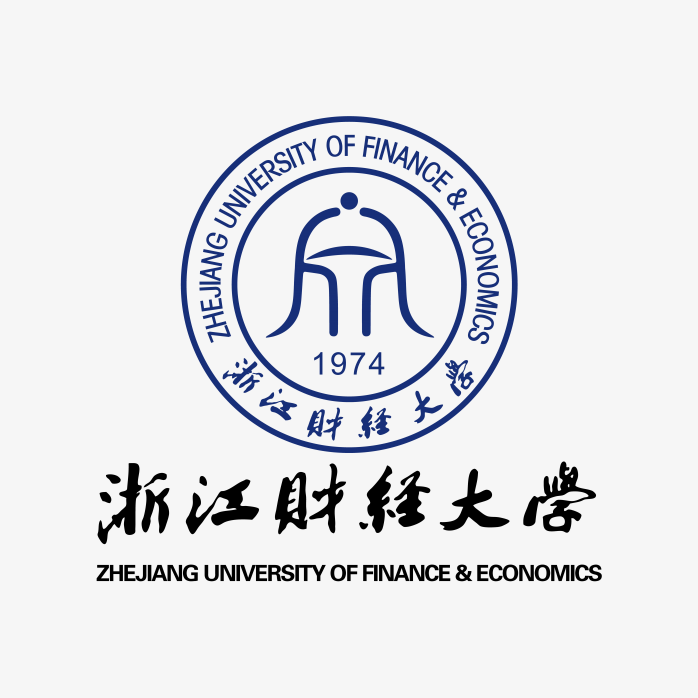 高清浙江财经大学logo