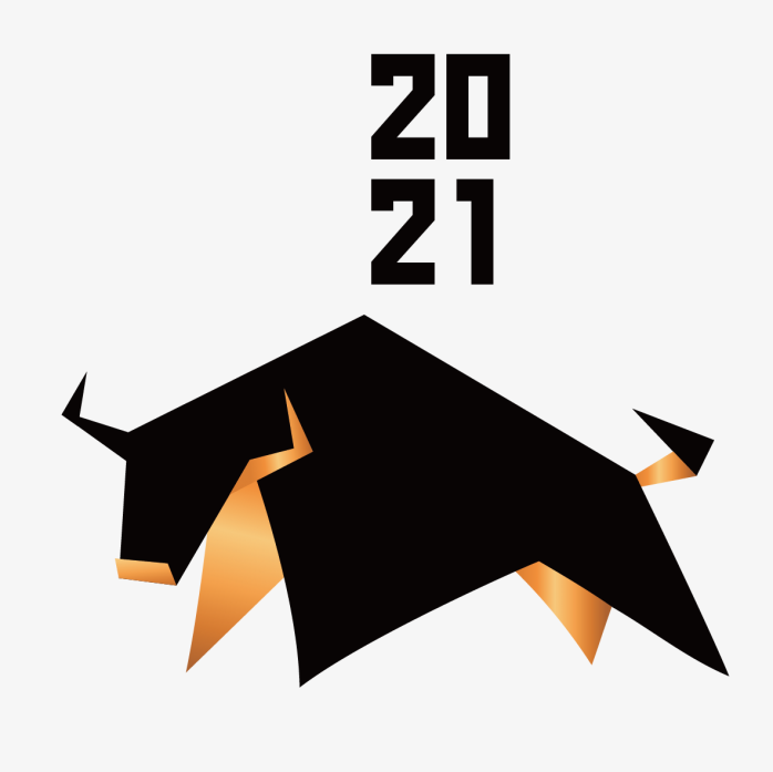 创意2021牛年logo