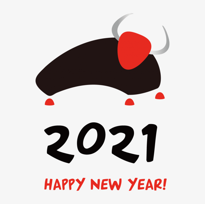 创意2021牛年logo