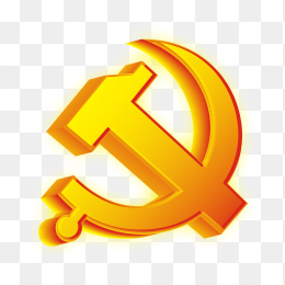 高清立体中国共产党党徽标志