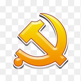 立体中国共产党党徽标志