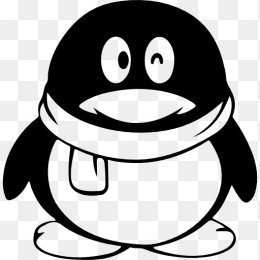 矢量QQ企鹅logo