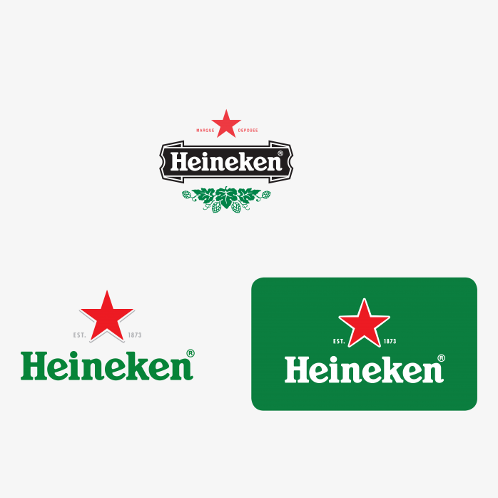 喜力啤酒logo