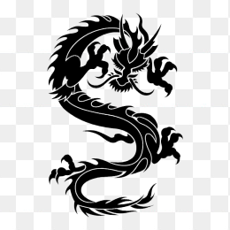 水墨龙