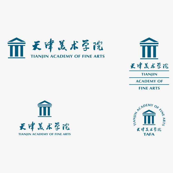 天津美术学院logo合集