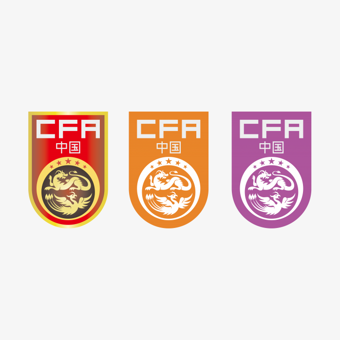 CFA中国足球logo