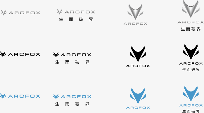 ARCFOX极狐汽车logo