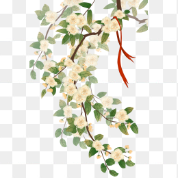 唯美古风花