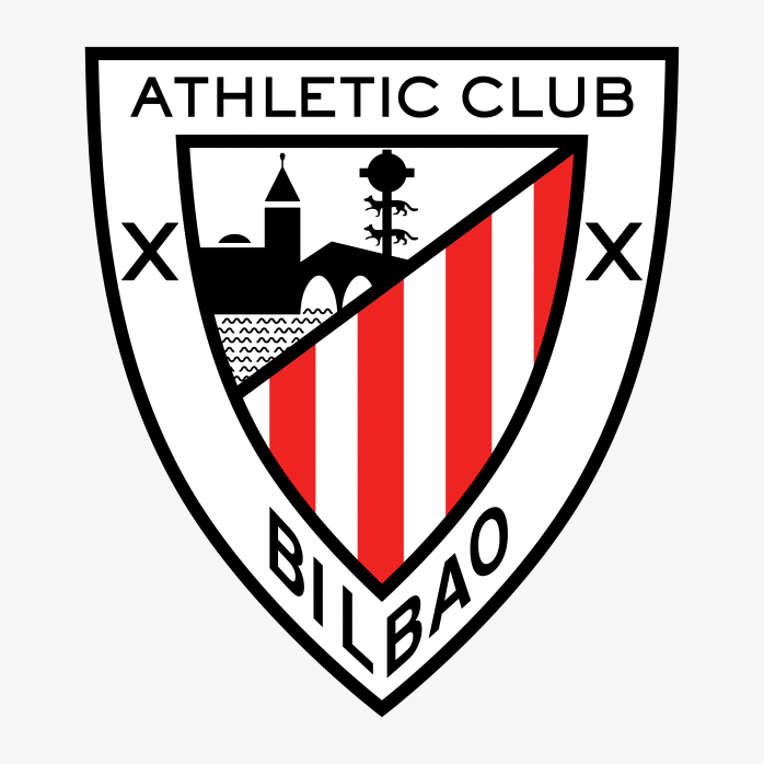 西甲毕尔巴鄂竞技队徽标志logo