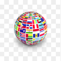 世界各国国旗拼地球