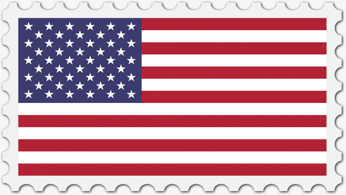 美国邮票国旗