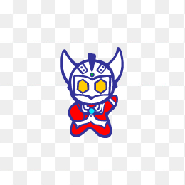 手绘可爱奥特曼