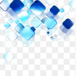立体方块科技元素