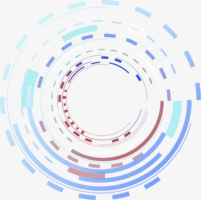 圆形科技元素