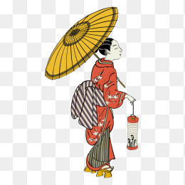手绘日本人