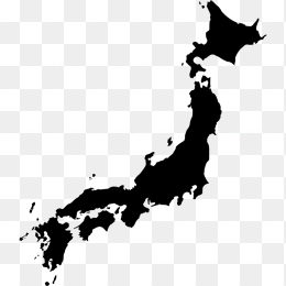矢量日本地图