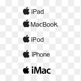 矢量苹果Apple logo产品合集