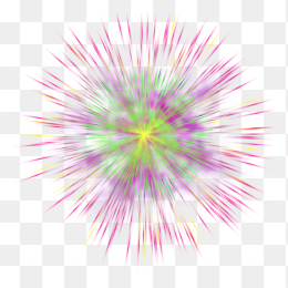 彩色烟花