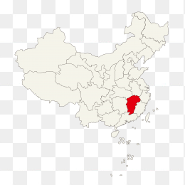 江西省地图