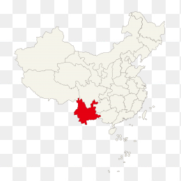 云南省地图
