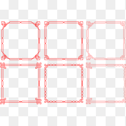 简约中国风边框