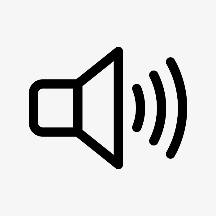 矢量声音图标