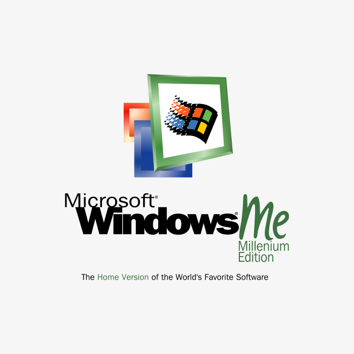 微软windows me系统logo