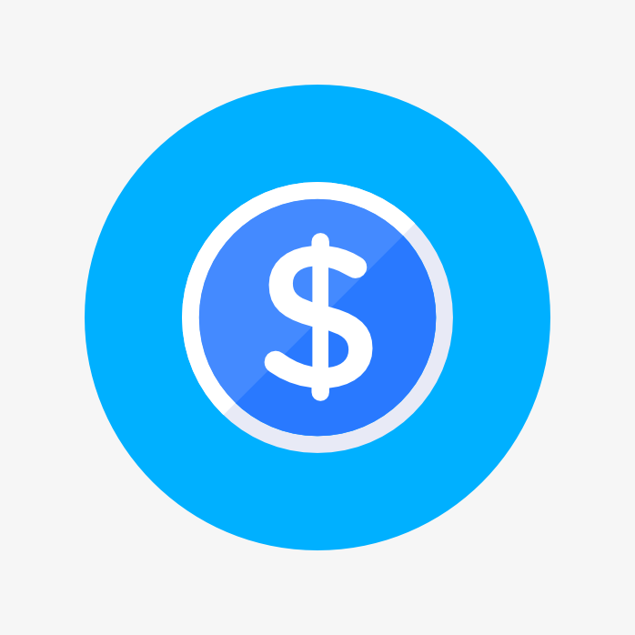 美元金币图标