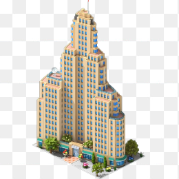 三维立体建筑效果图