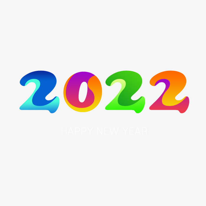 2022元旦艺术字