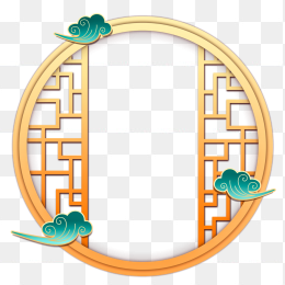 手绘国潮窗