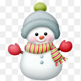 可爱雪人