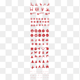 一组矢量圣诞装饰元素专题