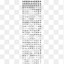 300多个矢量常用图标专题