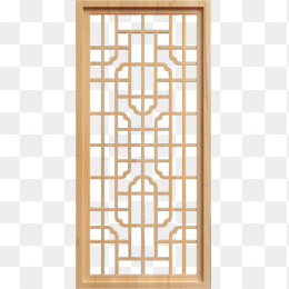 中国风木质窗子