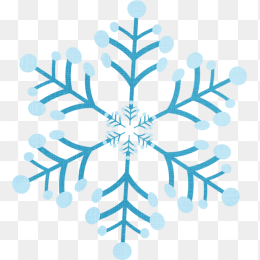 矢量雪花图案