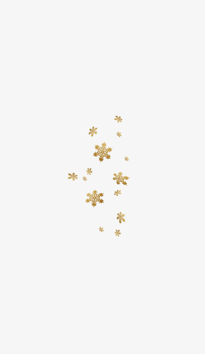 金色雪花