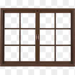 木头窗户PNG素材
