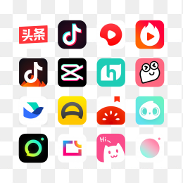 字节跳动APP产品图标