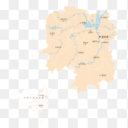 湖南省地图