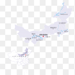 内蒙古地图