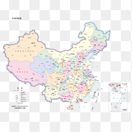 高清中国地图