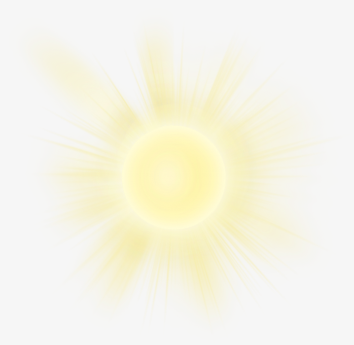 太阳光照射效果