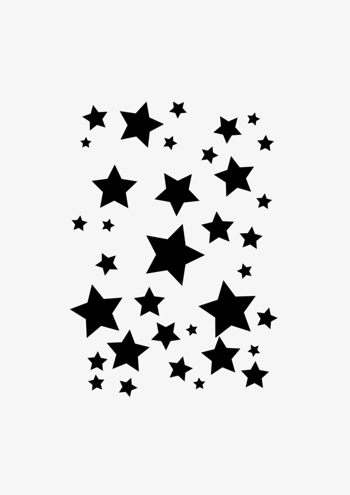 矢量星星底纹