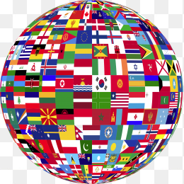 世界各国国旗地球