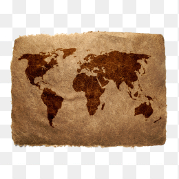 复古世界地图